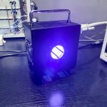 Custom circle UV curing system