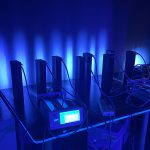 large UV LED curing equipment for transparent plastic adhesive sealing 1400x10mm