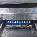 Impact / select of UV curing light for passive device