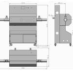 UV LED curing furnace for crosslinker