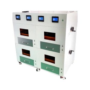Custom UV LED curing oven with four drawers
